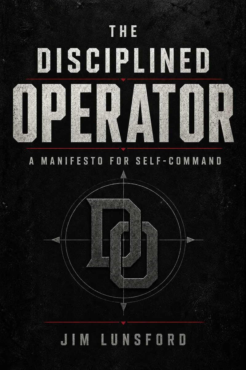 Cover of The Disciplined Operator: A Manifesto for Self-Command by Jim Lunsford